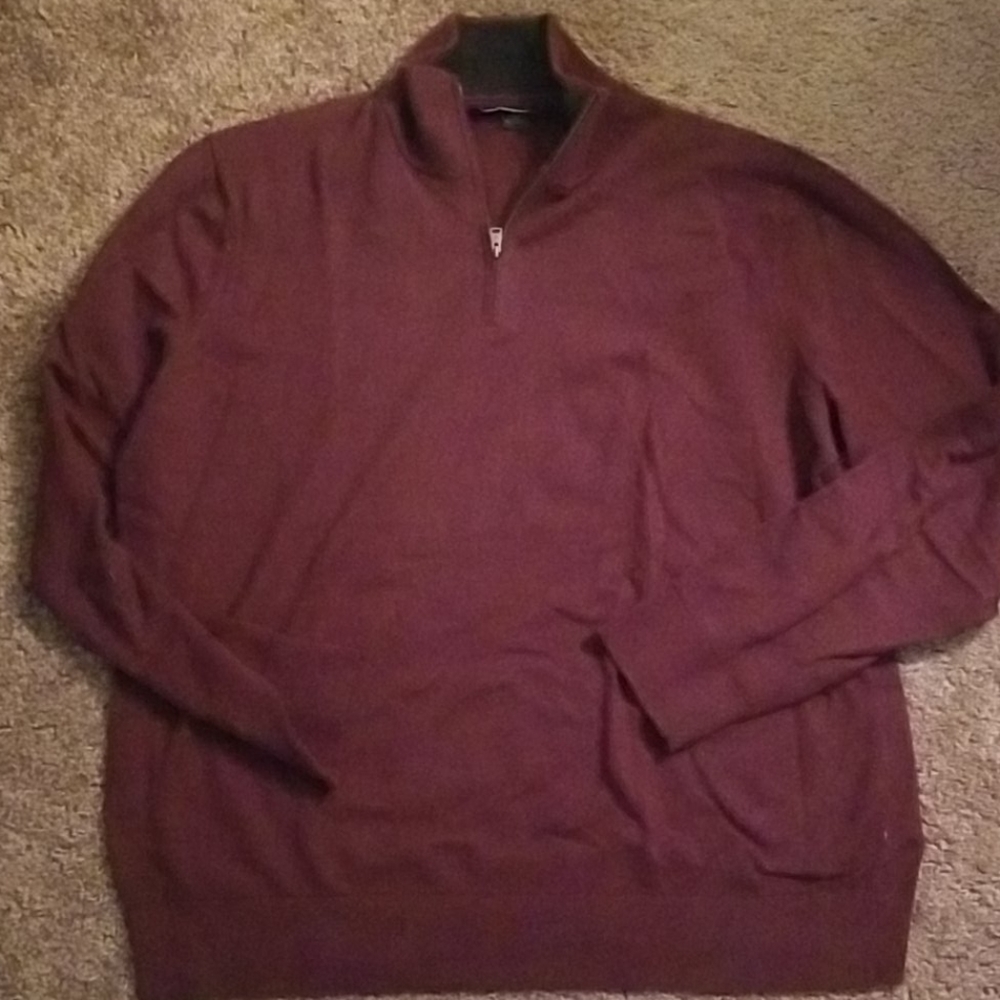 Banana Republic Zip- Up Neck Swester